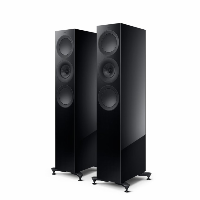 R7 Meta [ブラックグロス] KEF [ケーイーエフ] トールボーイスピーカー [ペア]　※13時までのご注文は即日発送！（休業日除く）の通販は