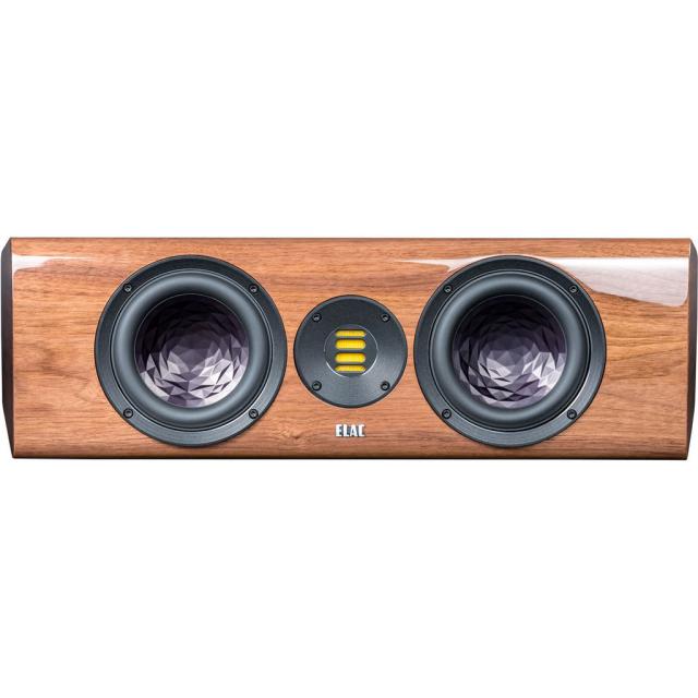 VELA CC401 [ウォルナット・ハイグロス] ELAC [エラック] センタースピーカー [1本]  ※13時までのご注文は即日発送！（休業日除く）の通販は