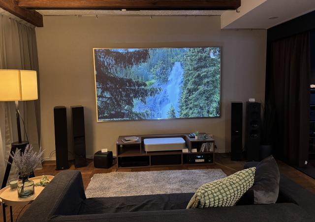 HF-PB1600 [ブラック] Home theater Factory produced by avac [ホームシアターファクトリー] 超短焦点プロジェクター専用AVボード　※13時までのご注文で即日発送!!(休業日除く)_3