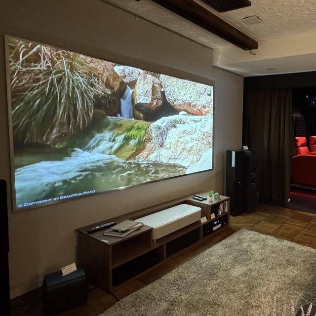 HF-PB1600 [ブラック] Home theater Factory produced by avac [ホームシアターファクトリー] 超短焦点プロジェクター専用AVボード　※13時までのご注文で即日発送!!(休業日除く)_4