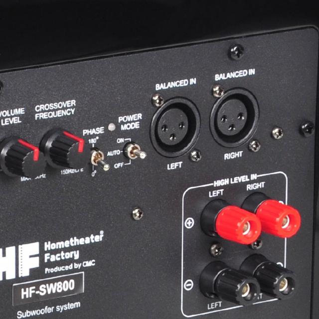 HF-SW800B Home theater Factory produced by avac [ホームシアターファクトリー] サブウーファー ※13時までのご注文は即日発送！（休業日除く）_13