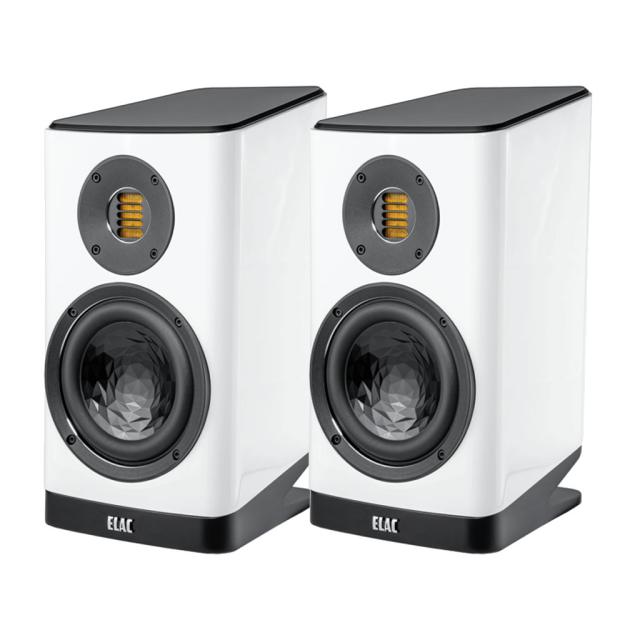 VELA BS 403.2 [ホワイト・ハイグロス] ELAC [エラック] ブックシェルフスピーカー [ペア] ※13時までの注文は即日発送!（休業日除く）