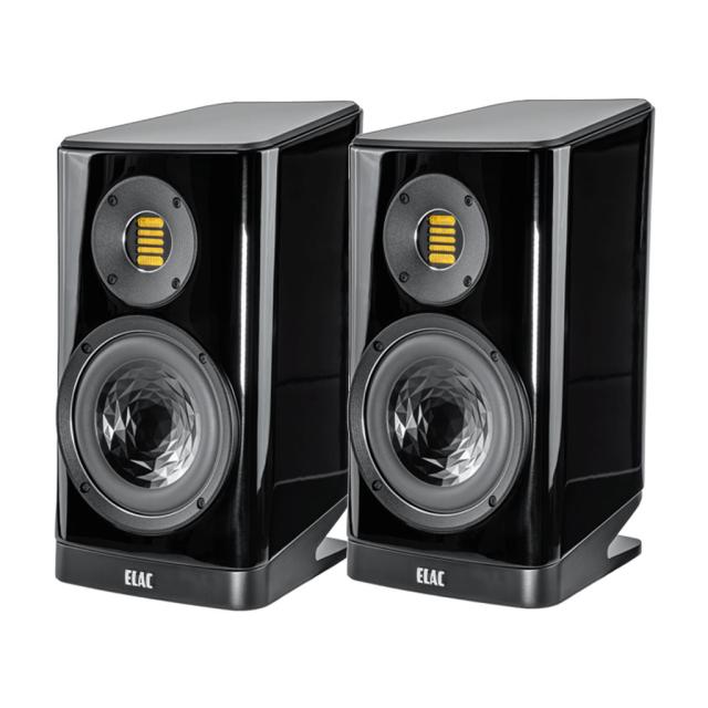 VELA BS 403.2 [ブラック・ハイグロス] ELAC [エラック] ブックシェルフスピーカー [ペア] ※13時までの注文は即日発送!（休業日除く）