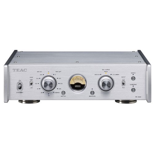 PE-505 [S:シルバー] TEAC [ティアック] フォノイコライザーアンプ ※13時までのご注文は即日発送！（休業日除く） - その他オーディオ