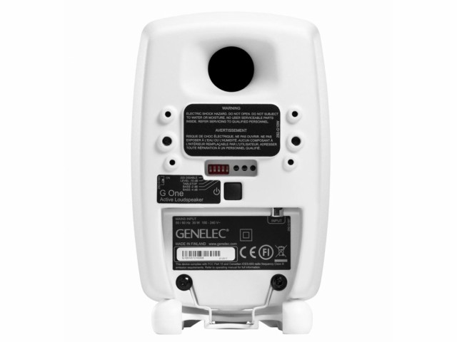 G One [BW:ホワイト] GENELEC[ジェネレック] アクティブスピーカー 1本 スピーカー本体