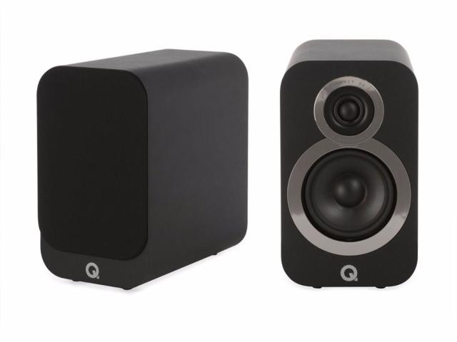 3010i [BLK:ブラック]　Q Acoustics [キューアコースティックス]　1ペア ブックシェルフスピーカー※13時までのご注文は即日発送！（休業日除く）