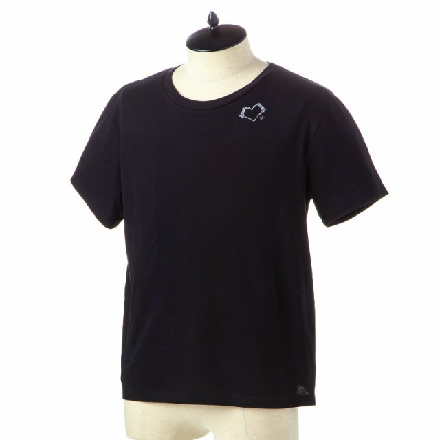 サンローラン Tシャツ メンズ SAINT LAURENT 557491 YBAQ2 1095 NOIR-NATUREL｜au PAY マーケット