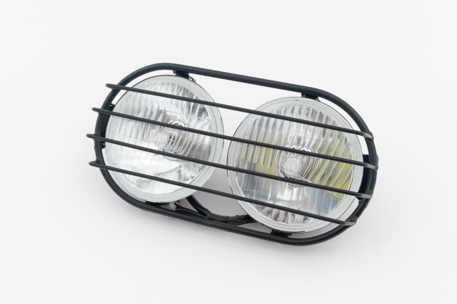 ズーマー ZOOMER AF58 ヘッドライト LED デカ目 ライトガード付