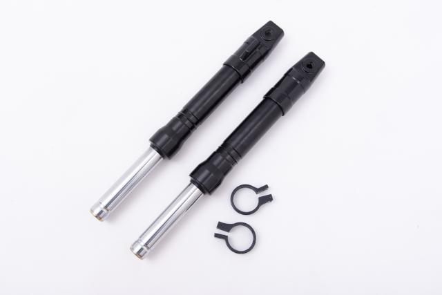 ライブディオ ZX DIO AF18 AF27 AF34 フロントサスペンション フロントフォーク ドラムブレーキ用 黒の通販は 7,022円