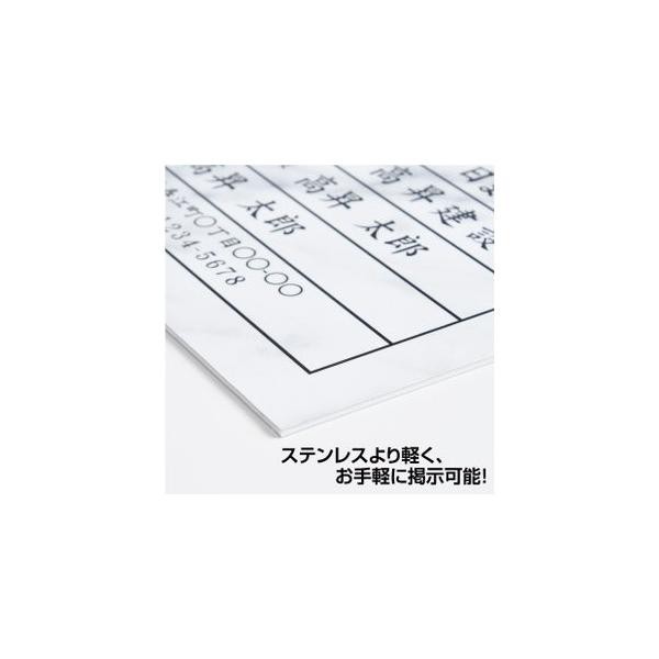 宅地建物取引業者票 看板W45cm×H35cm 宅建 業者票 宅建表札 看板