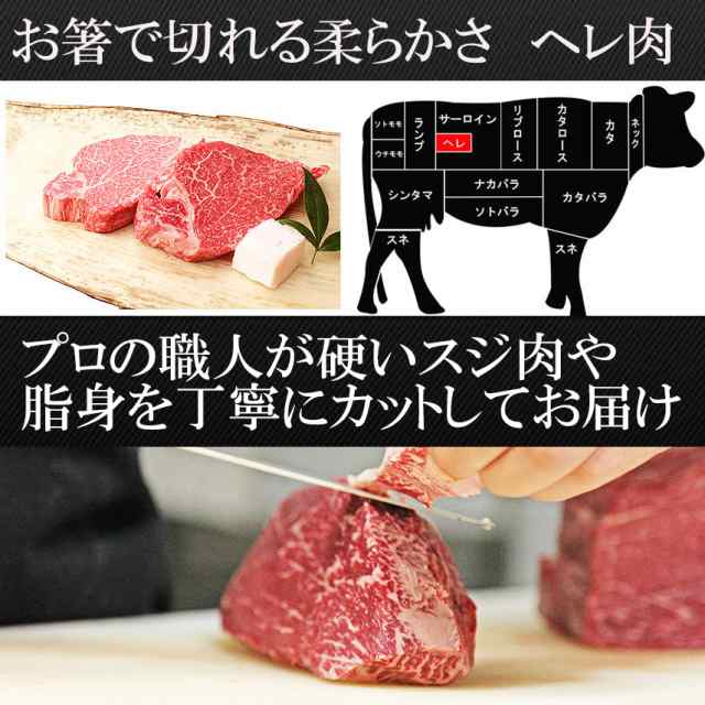 驚きの柔らかさ 牛ヒレ サイコロステーキ 400g 黒毛和牛 国産 牛ヒレ肉