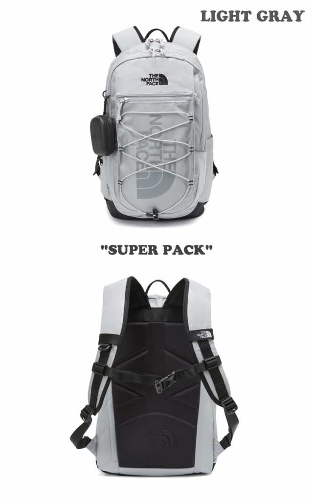 ノースフェイス バックパック THE NORTH FACE SUPER PACK スーパー パック BLACK CREAM LIGHT_GRAY  BEIGE NM2DP00J/K/L/M バッグ｜au PAY マーケット