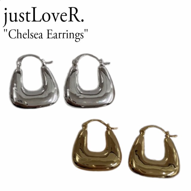 ジャストラバー ピアス justLoveR. Chelsea Earrings チェルシー イヤリング SILVER シルバー ゴールド 韓国アクセサリー 6801862950 ACCの通販は