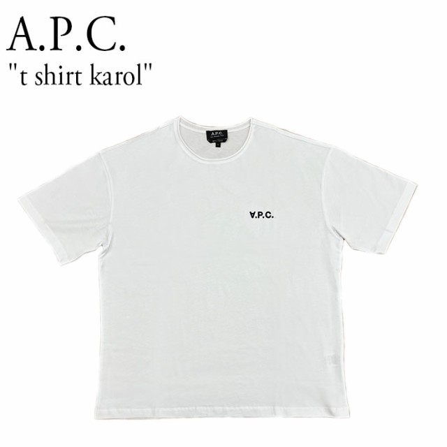 APC A.P.C. Karol ロゴ クルーネック コットン Tシャツ
