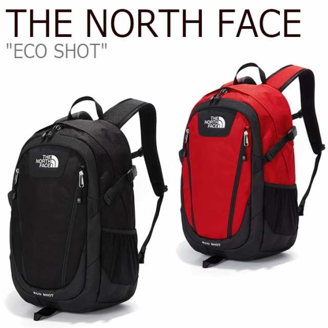 THE NORTH FACE リュックサック ブラック ×レッド