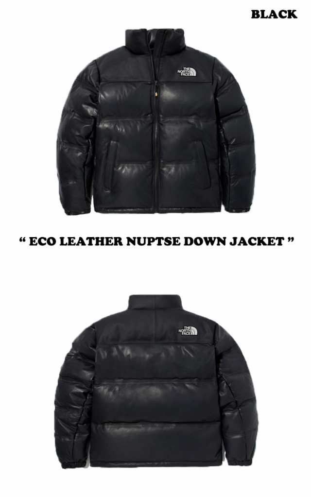 ノースフェイス ダウン THE NORTH FACE ECO LEATHER NUPTSE DOWN