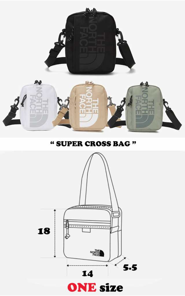 ノースフェイス クロスバッグ THE NORTH FACE SUPER CROSS BAG BLACK