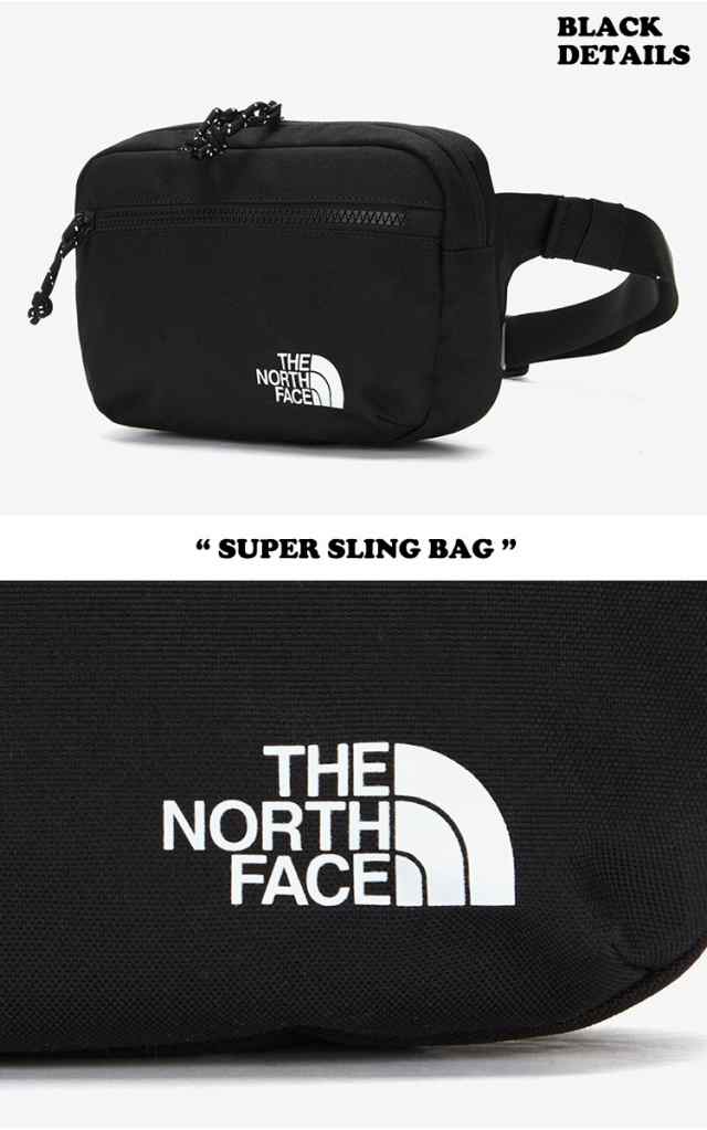 ノースフェイス クロスバッグ THE NORTH FACE SUPER SLING BAG BLACK