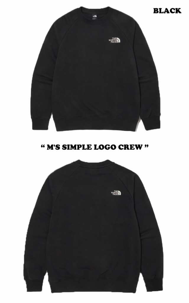 ノースフェイス トレーナー THE NORTH FACE M'S SIMPLE LOGO CREW