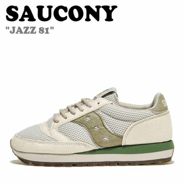 サッカニー スニーカー SAUCONY メンズ レディース JAZZ 81 ジャズ 81 NATURAL ナチュラル S70639-3 シューズの通販は
