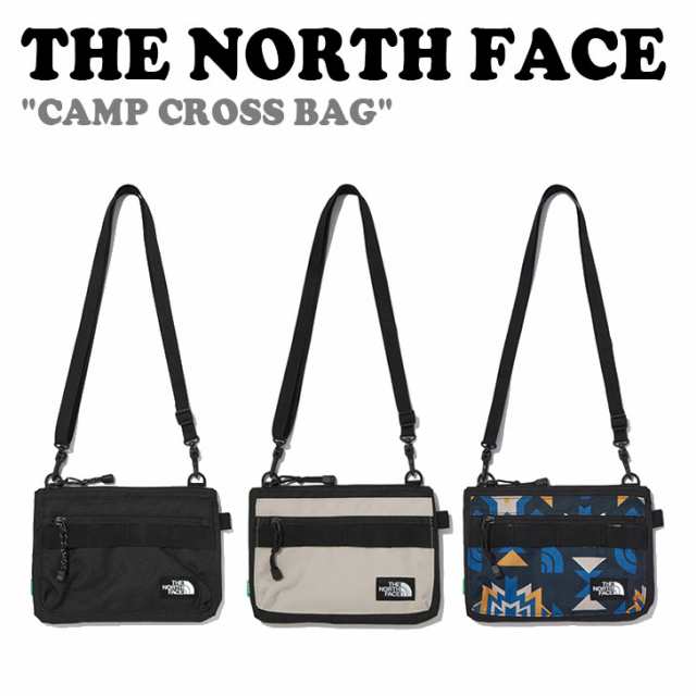 ノースフェイス サコッシュバッグ THE NORTH FACE CAMP CROSS BAG BLACK LIGHT GRAY BLUE  NN2PN64A/B/D バッグ ｜au PAY マーケット