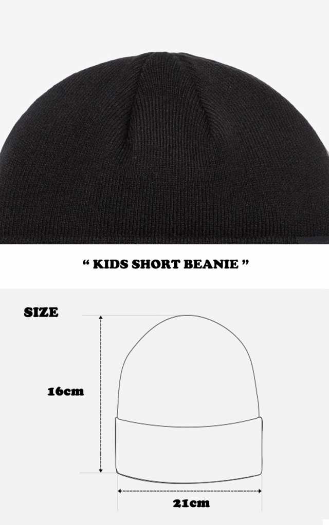 ノースフェイス ニット帽 THE NORTH FACE KIDS SHORT BEANIE キッズ 