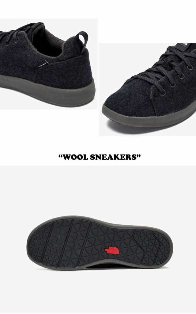 ノースフェイス スニーカー THE NORTH FACE WOOL SNEAKERS ウール