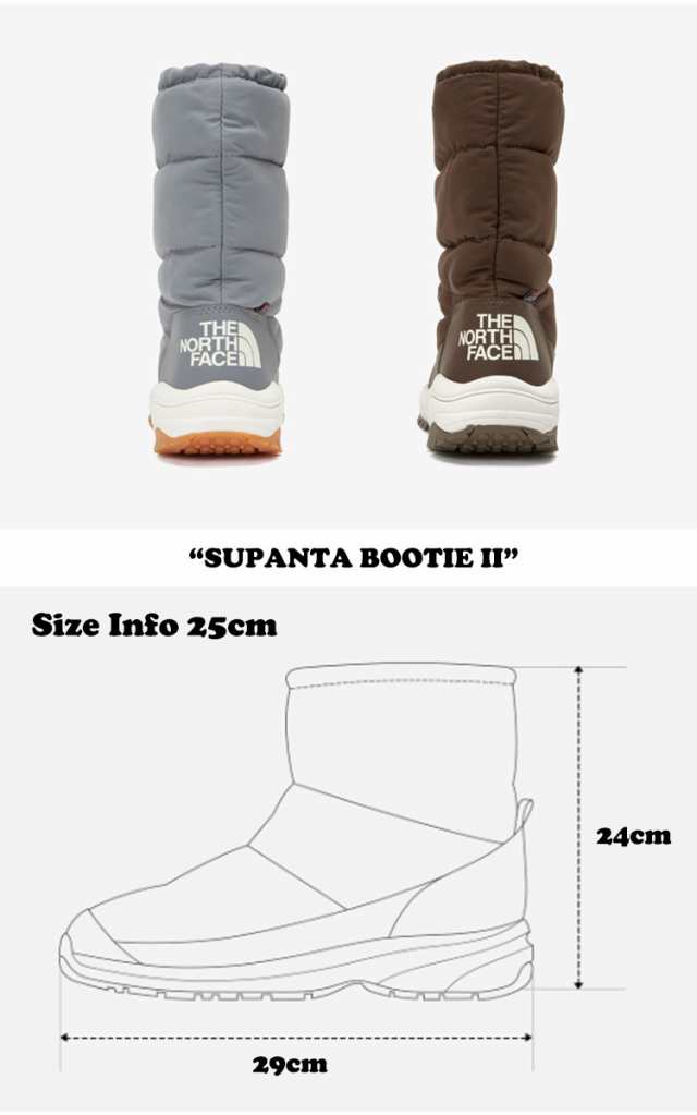 ノースフェイス ブーツ THE NORTH FACE SUPANTA BOOTIE II スパンタ