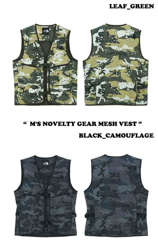 ノースフェイス ベスト THE NORTH FACE M'S NOVELTY GEAR MESH VEST M'Sノベルティ ギアー メッシュベスト 全2色 NV3BM04A/B ウェア の通販は