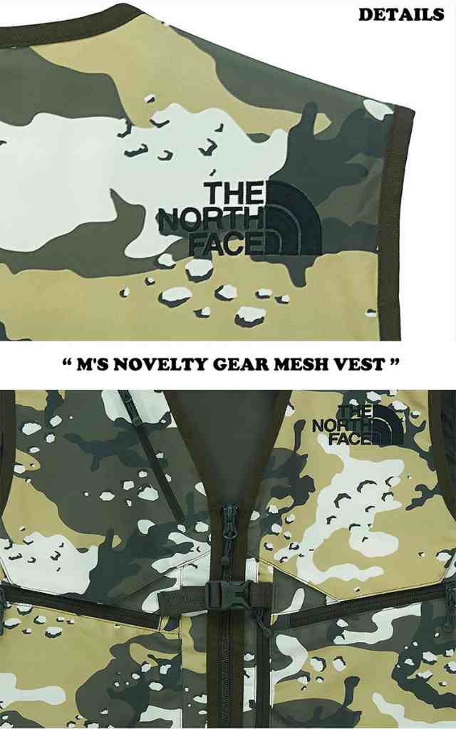 ノースフェイス ベスト THE NORTH FACE M'S NOVELTY GEAR MESH VEST M'Sノベルティ ギアー メッシュベスト 全2色 NV3BM04A/B ウェア の通販は