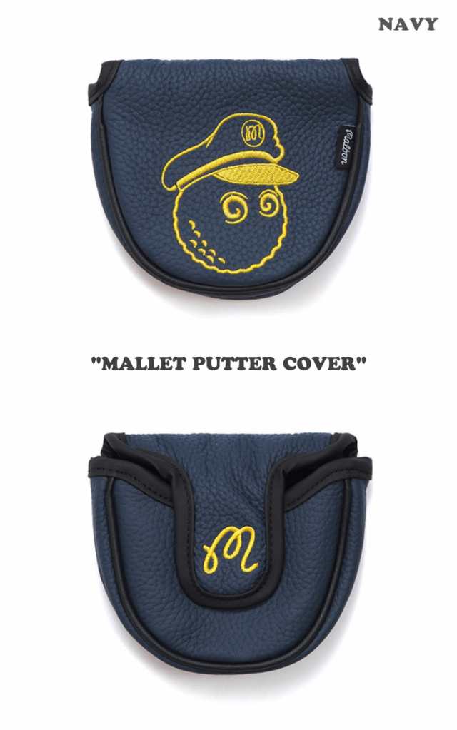 マルボンゴルフ パターカバー MALBON GOLF MALLET PUTTER COVER マレット パター カバー 全3色  M3133LCV05NVY/ORG/SAS ACC｜au PAY マーケット