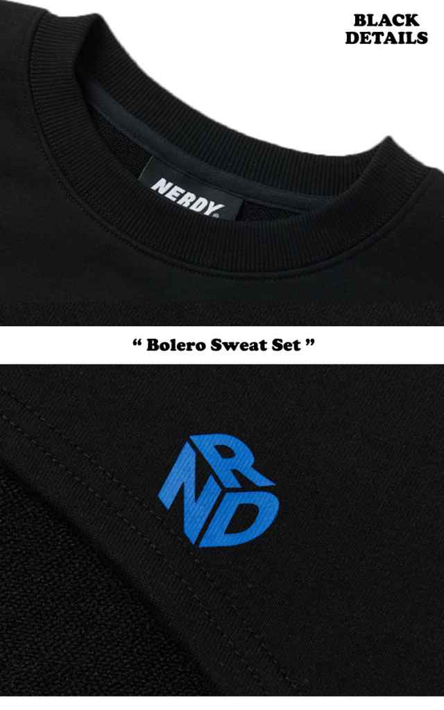 ノルディ カーディガン NERDY Bolero Sweat Set ボレロ スウェット