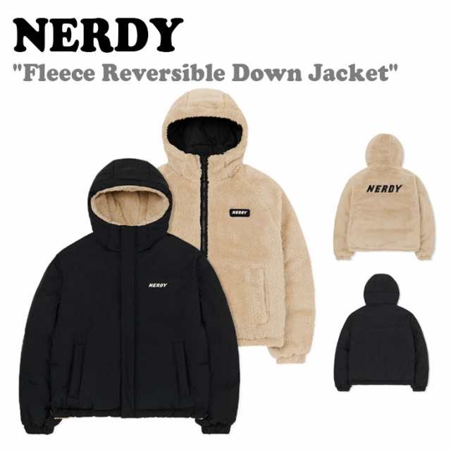 ノルディ ダウン NERDY Fleece Reversible Down Jacket フリース