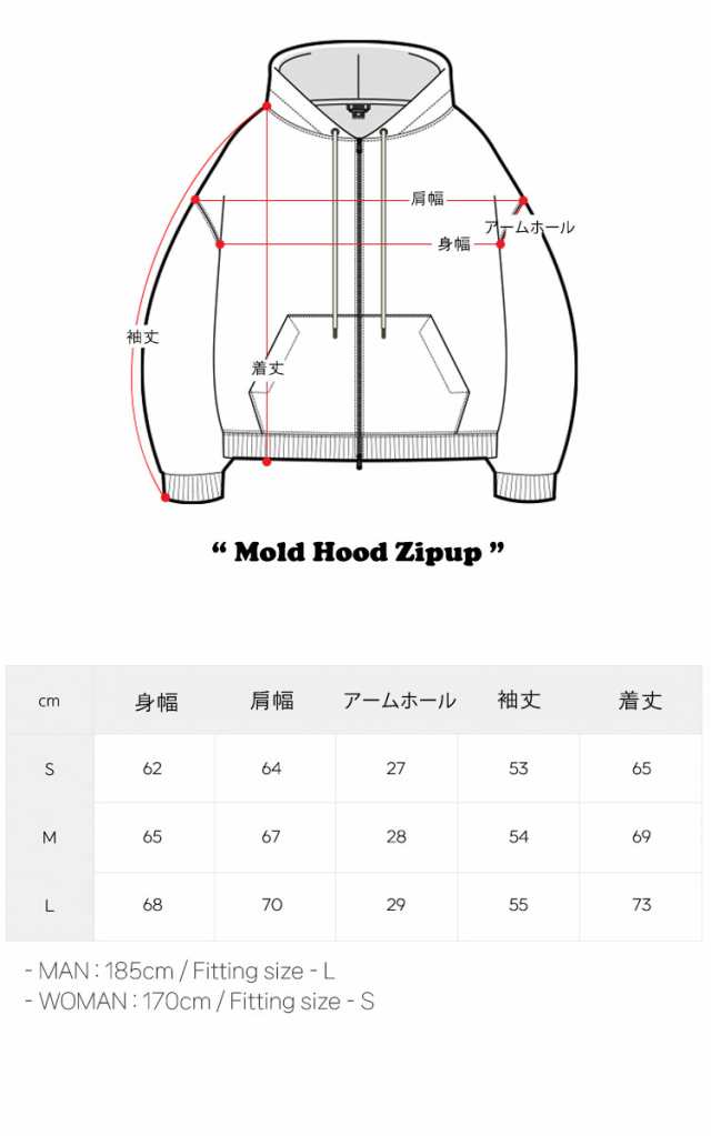 WVプロジェクト WV PROJECT 正規販売店 メンズ レディース Mold Hood