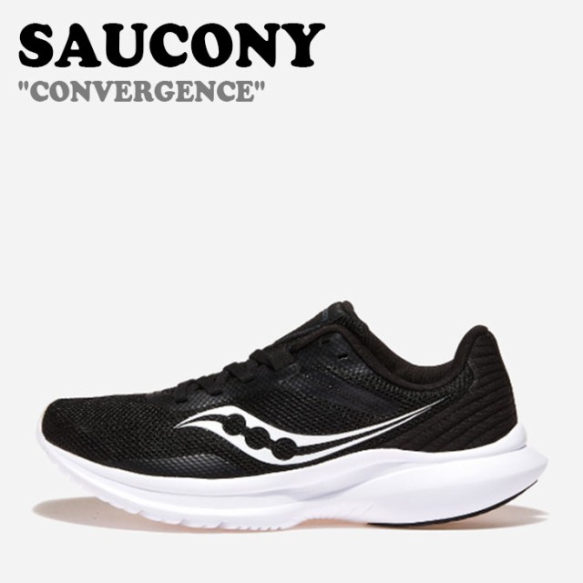 サッカニー スニーカー SAUCONY CONVERGENCE コンバージェンス BLACK