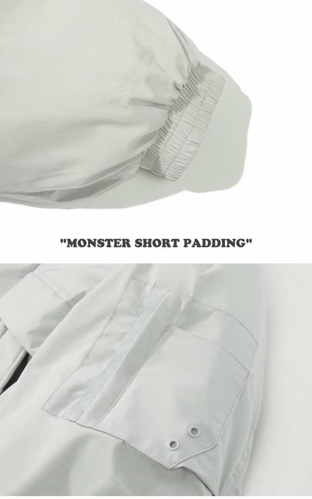 コードグラフィー ダウンジャケット CODEGRAPHY MONSTER SHORT PADDING