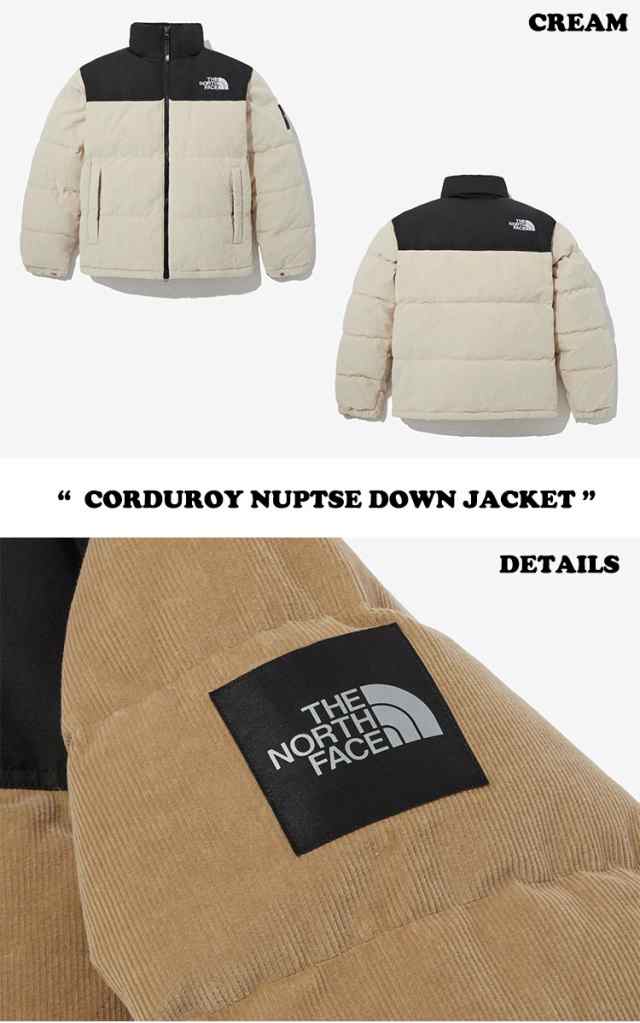 ノースフェイス ダウン THE NORTH FACE CORDUROY NUPTSE DOWN JACKET