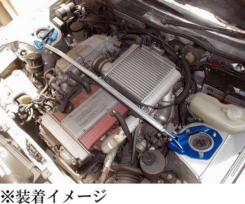 剛性]S130 フェアレディZ ソレックスキャブ(Fr)用OSタワーバー