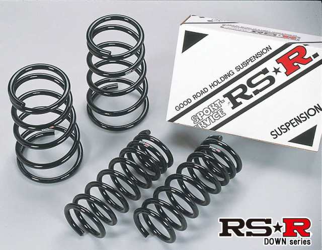 [RS-R_RS★R DOWN]L575S ムーヴコンテ_カスタムX(2WD_660 NA_H20/8〜)用車検対応ダウンサス[D045D]｜au  PAY マーケット