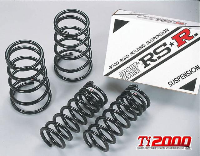 [RS-R_Ti2000 DOWN]AGL20W レクサス RX300_Fスポーツ(2WD_2000 TB_H29/12〜)用車検対応ダウンサス[T298TD]の通販は