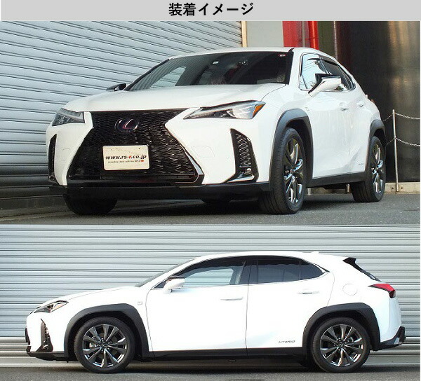 [RS-R_Ti2000 DOWN]MZAH10 レクサス UX250h_Fスポーツ_AVS装着車(2WD_2000 HV_H30/11〜)用車検対応ダウンサス[T305TD]の通販は