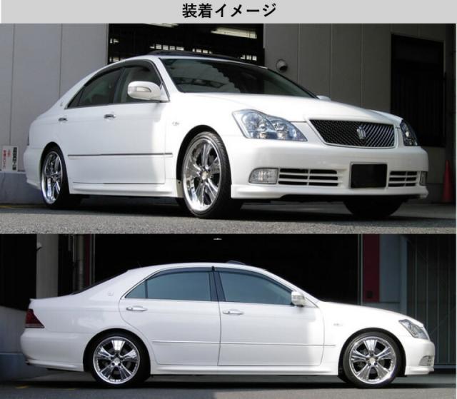 [RS-R_Ti2000 DOWN]GRS182 クラウン_3.0アスリート(2WD_3000 NA_H15/12〜H20/2)用車検対応ダウンサス[T253TD]の通販は