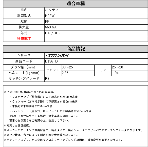 RS R Ti DOWNHW オッティ RS2WD  NA H〜用車検対応