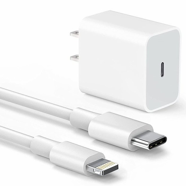 Apple 純正互換 20W USB-C 電源アダプタ PD 急速充電 iPhone 充電器