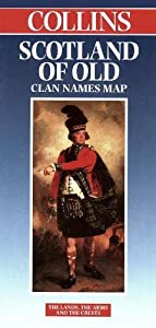 Scotland of Old Clan Names Map(中古品)