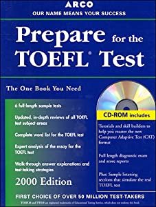 Arco Everything You Need to Score High on the Toefl: 2000 Edition With the Latest Information on the New Computer-Based