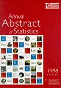 Annual Abstract of Statistics: 1998(中古品)