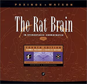 The Rat Brain in Stereotaxic Coordinates (Deluxe Edition) Fourth Edition(中古品)