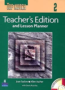 Top Notch 2 Teacher's Edition and Lesson Planner with Teacher's CD-ROM(中古品)