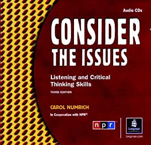 Consider the Issues: Listening And Critical Thinking Skills [CD](中古品)の通販はその他本・コミック・雑誌